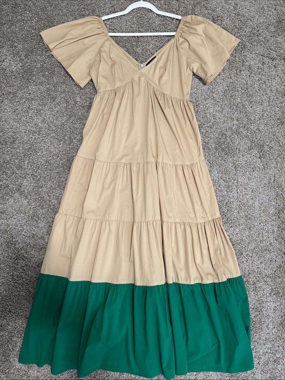 Strut & Bolt Tiered Maxi Dress MEDIUM